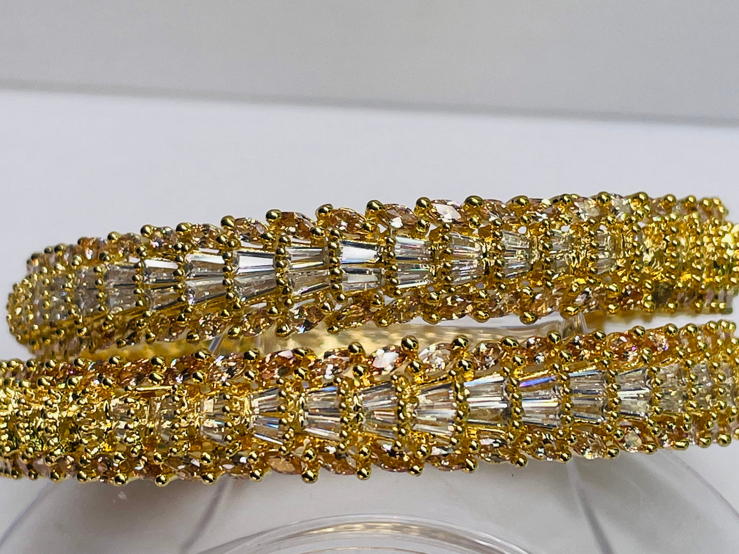 Stunning Pair Of Bridal Bangles