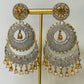 Stunning Earrings White Gold And Rhodium Plated