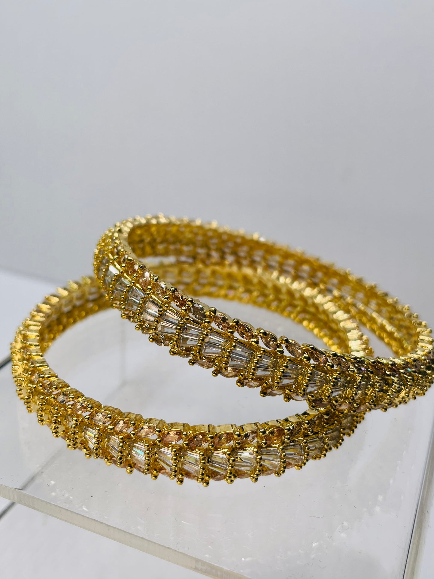 Stunning Pair Of Bridal Bangles