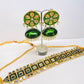 Stunning Green Choker Set