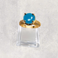 Turquoise Stone Gold  Ring