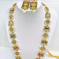 Multicolour Stones With Pearls Long Mala Set