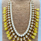 Canary Yellow Necklace And Earrings Set