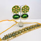 Stunning Green Choker Set