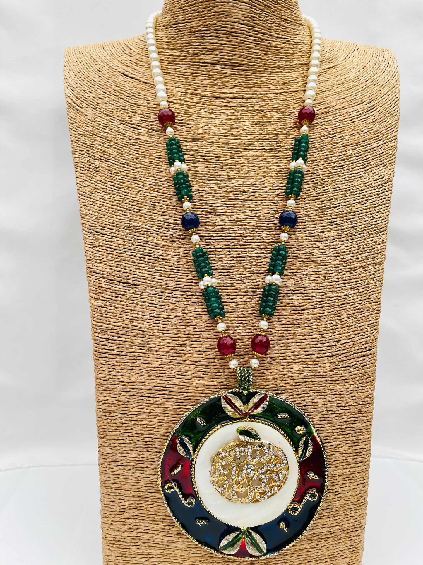 Calligraphy Pendant Mala