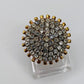 American Diamond Gold Plated Ring