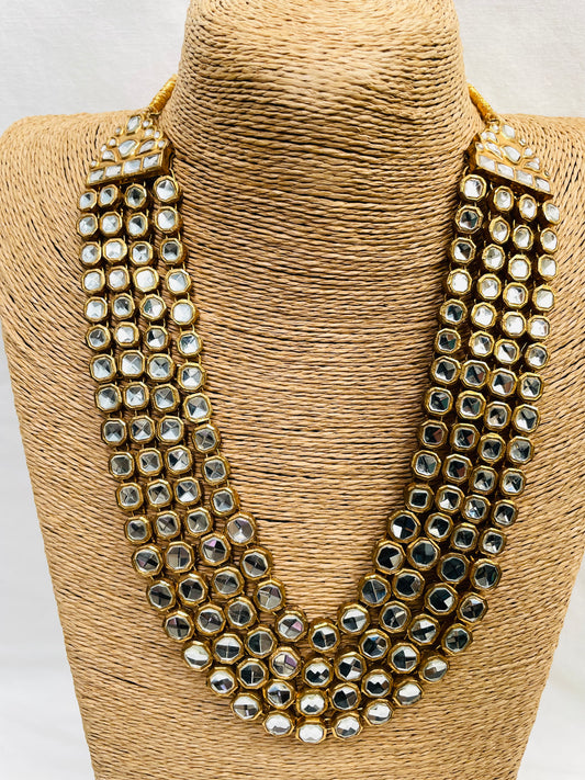 Stunning Handcrafted Kundan Haar